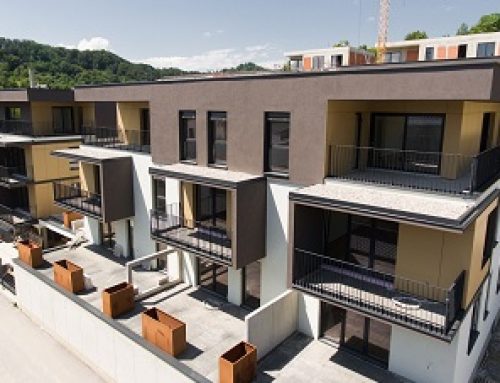 Fasada vila bloka Tilia